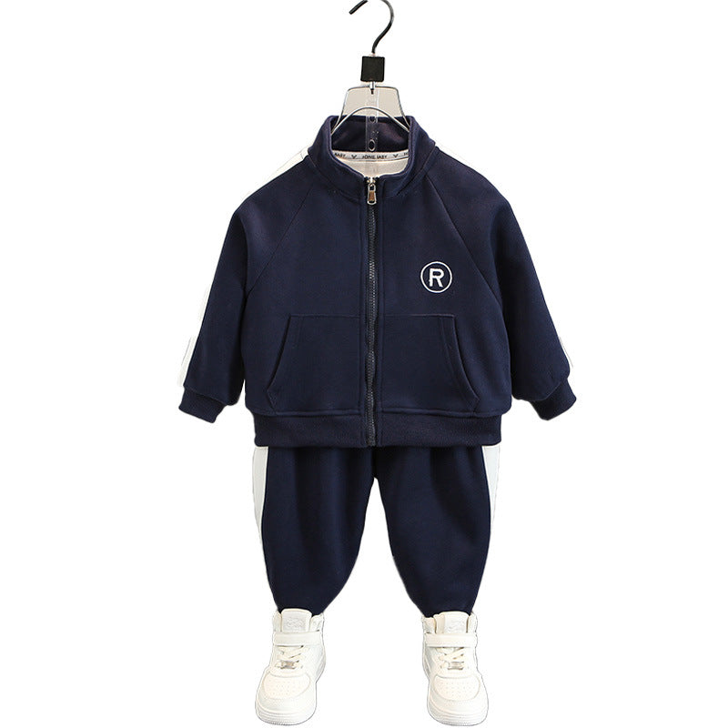 Boys' Spring Autumn Sportswear Two-Piece Set