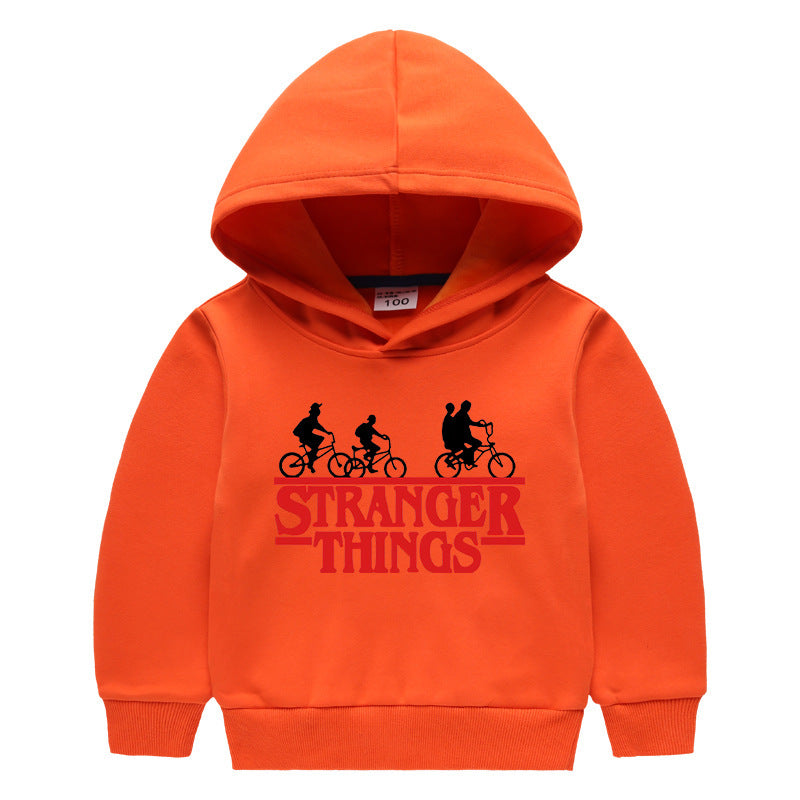Weird children's hooded sweatshirt
