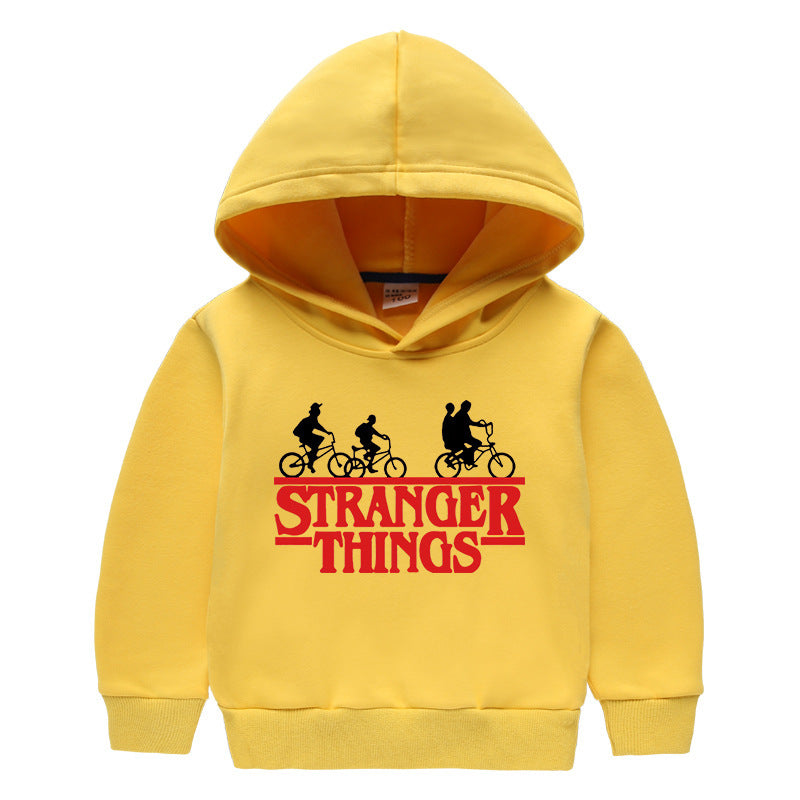 Weird children's hooded sweatshirt