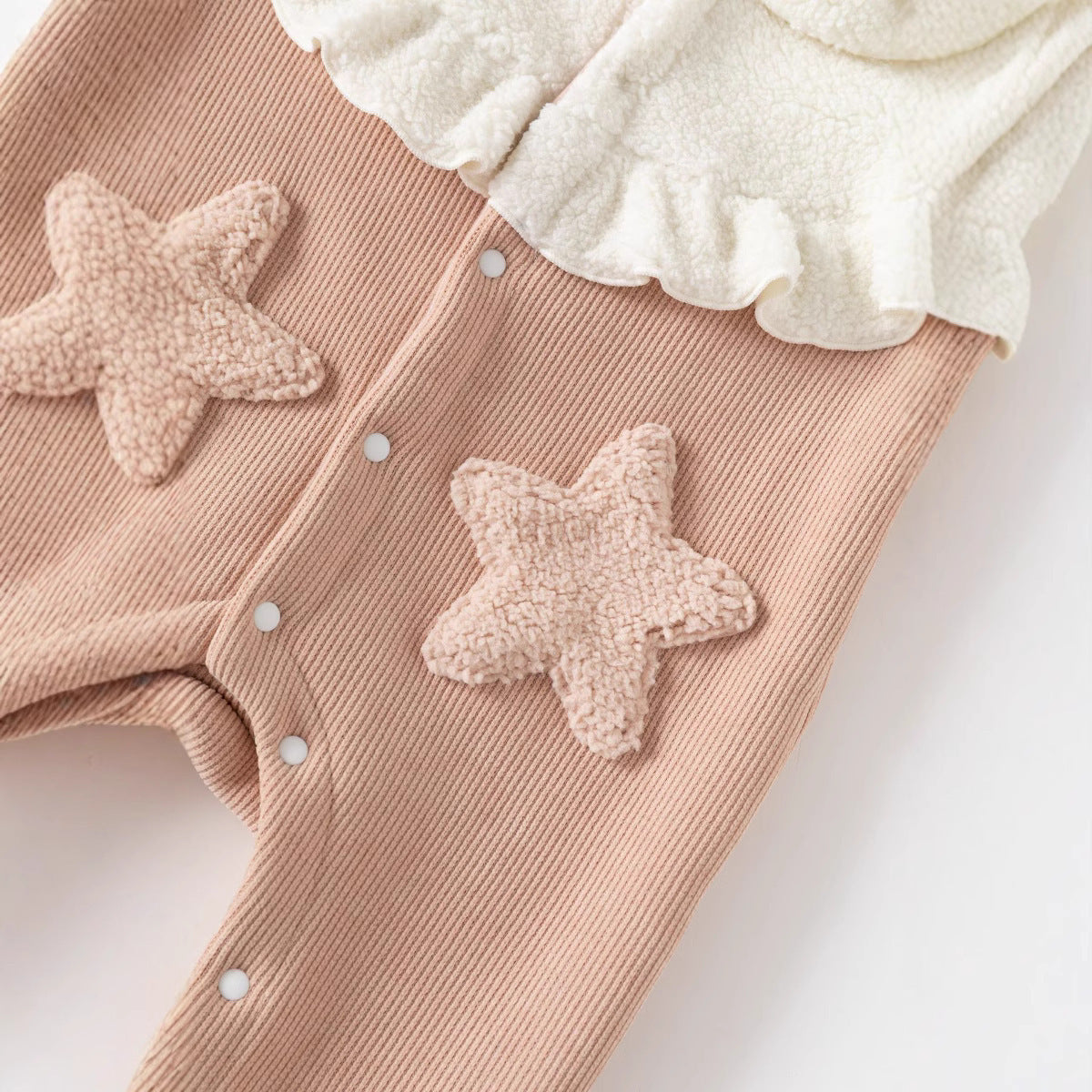 Baby Clothes Cute Starfish Romper Children's Bodysuit Outerwear Winter Outfit