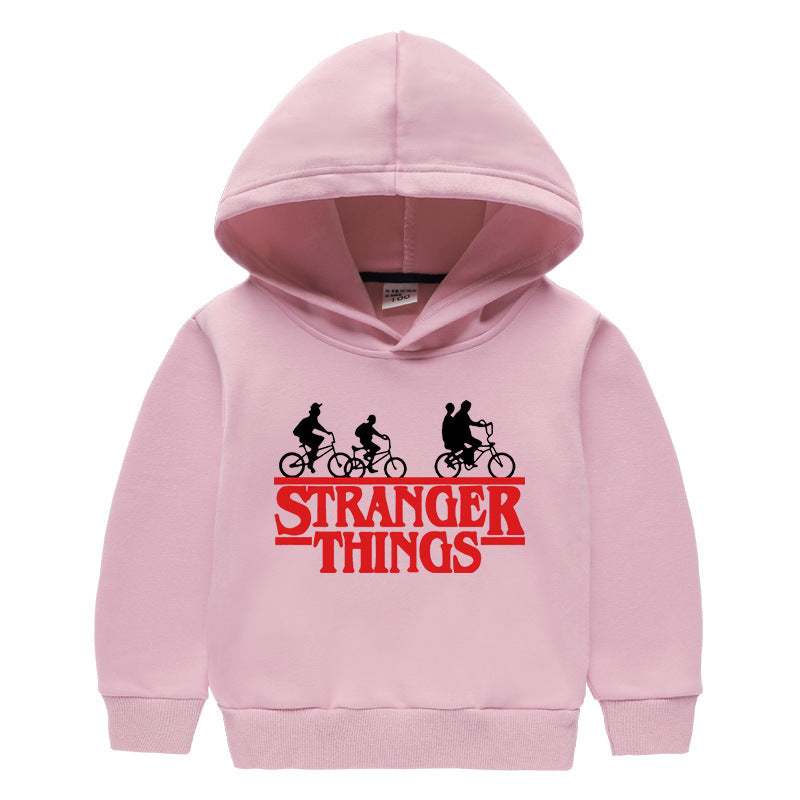 Weird children's hooded sweatshirt