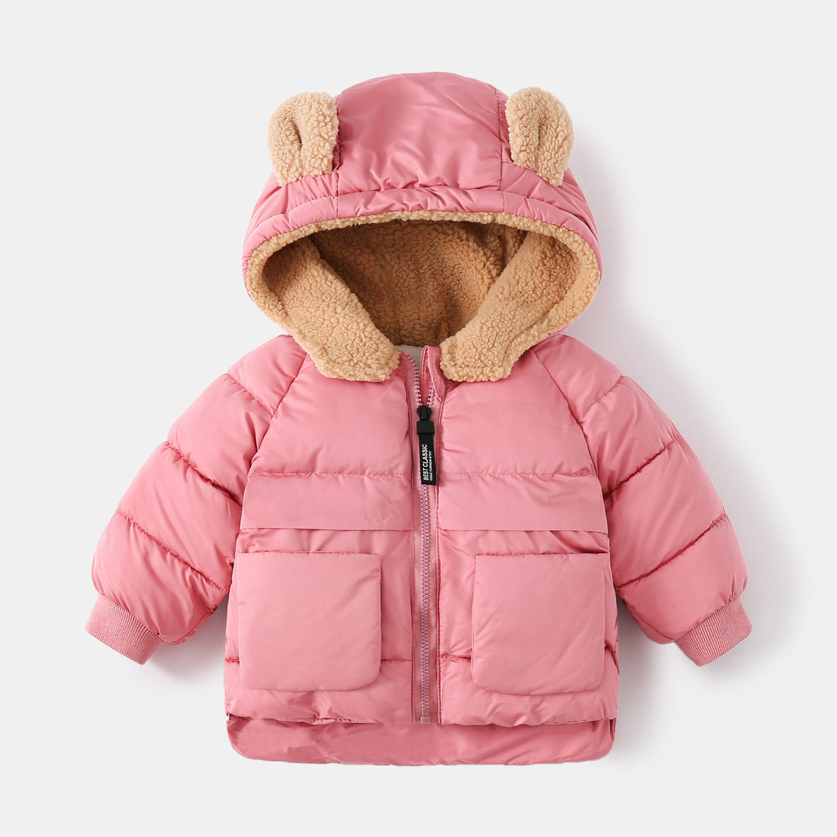 Thickened Cotton Coat for Kids Winter Boys Girls Cotton Jacket Children Outerwear Clothing