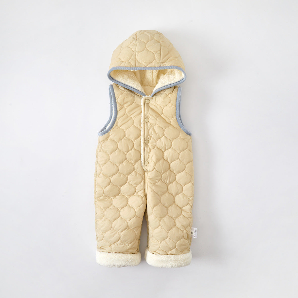 Cute Baby Vest Romper Warm Cotton-Padded Pants for Boys and Girls