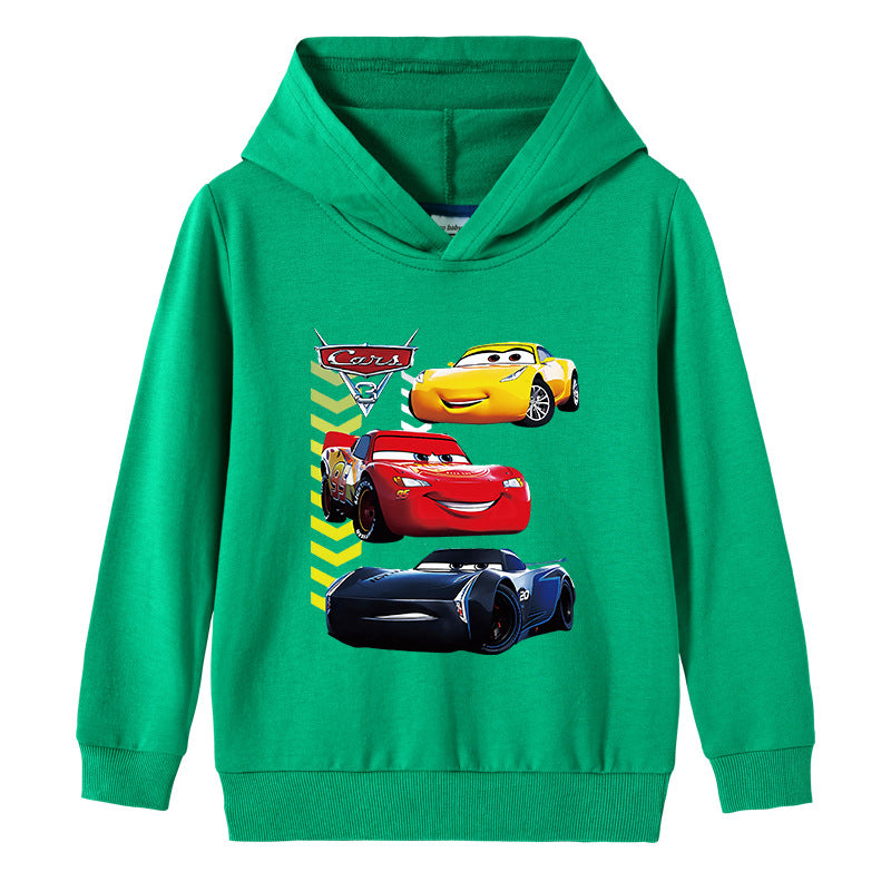 Cotton hooded sweatshirt for children