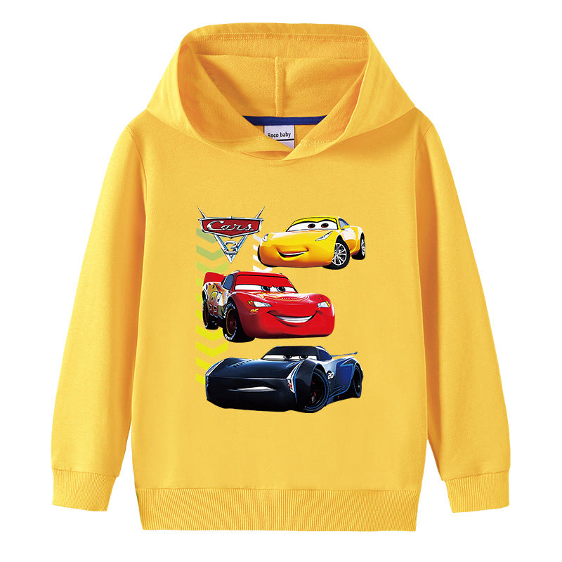 Cotton hooded sweatshirt for children