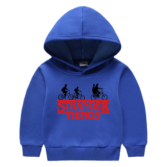 Weird children's hooded sweatshirt