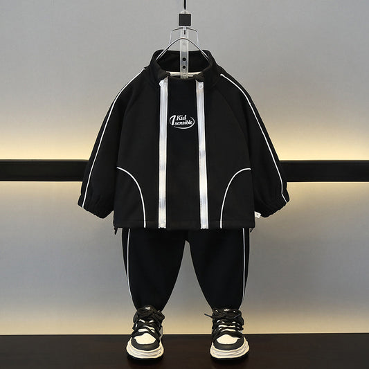 Boys Two-Piece Jacket Sportswear Set