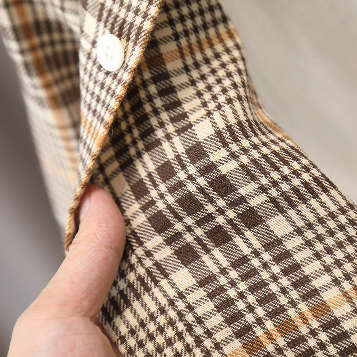 Boy Plaid Shirt & Pocket Detail Pants 2-Piece Set