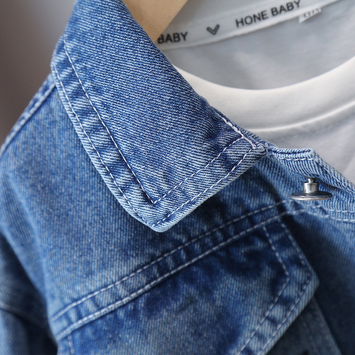 Boys  Denim 3-Piece Set Spring Autumn Casual Suit