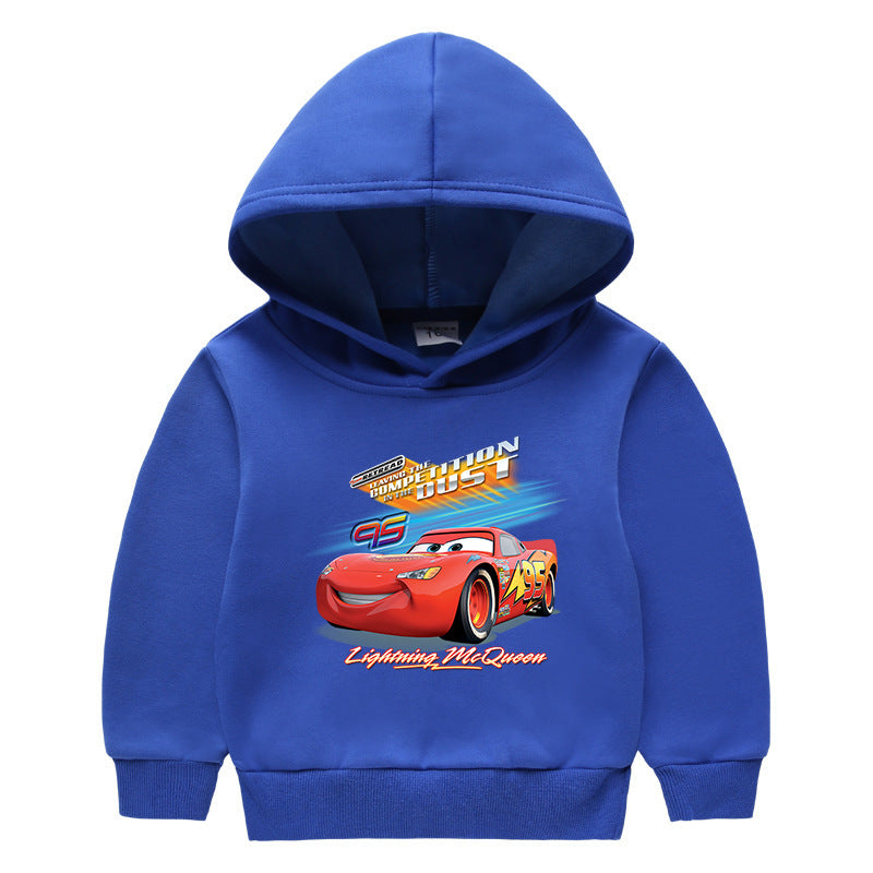 Children's hooded sweatshirt for autumn and winter