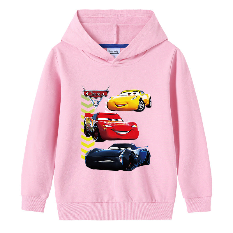 Cotton hooded sweatshirt for children