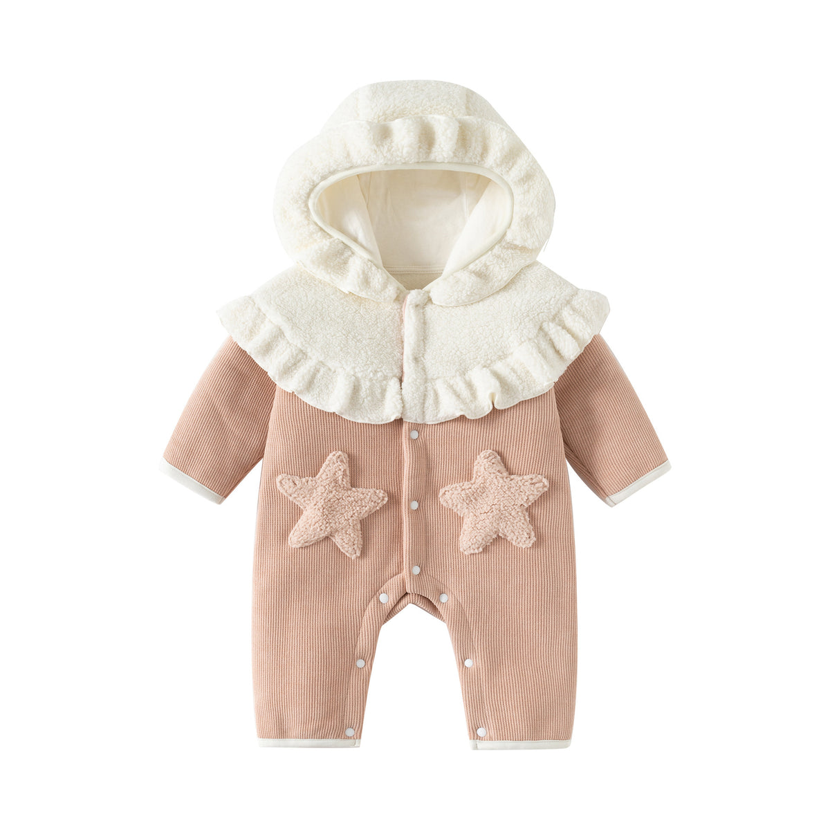 Baby Clothes Cute Starfish Romper Children's Bodysuit Outerwear Winter Outfit