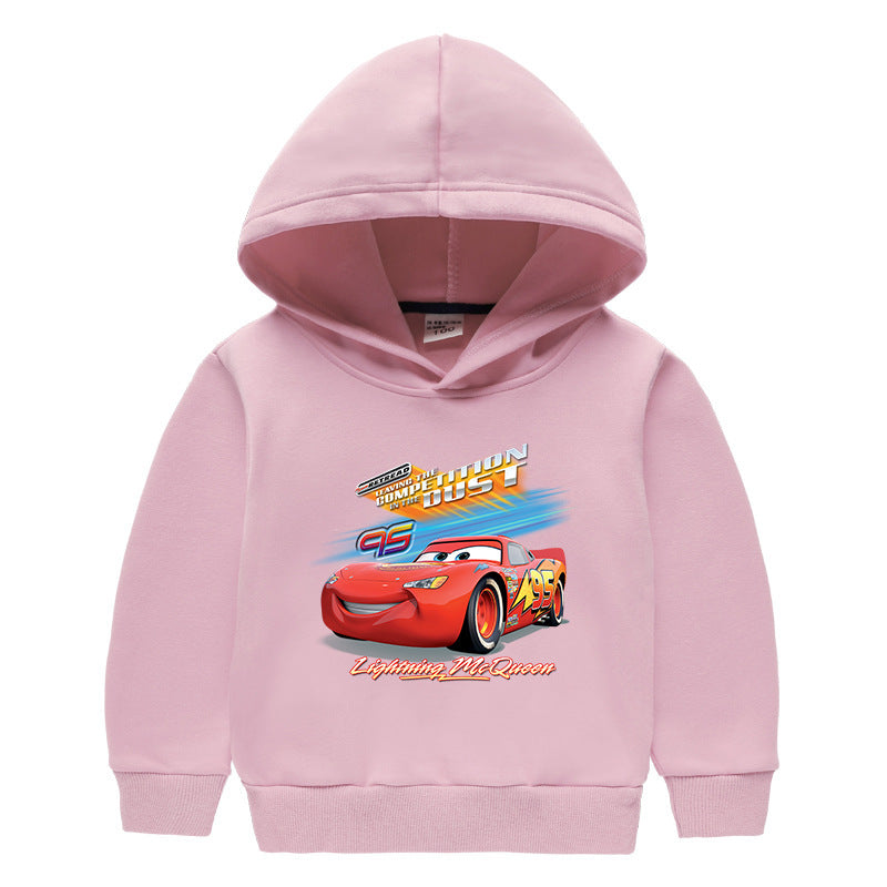 Children's hooded sweatshirt for autumn and winter