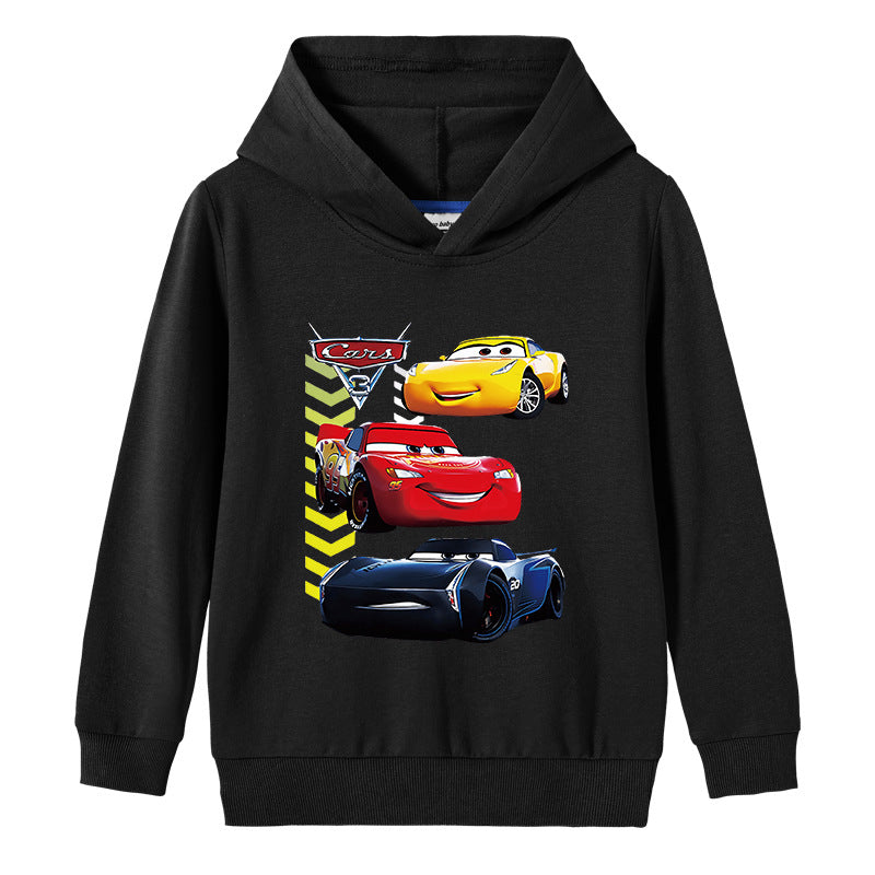 Cotton hooded sweatshirt for children